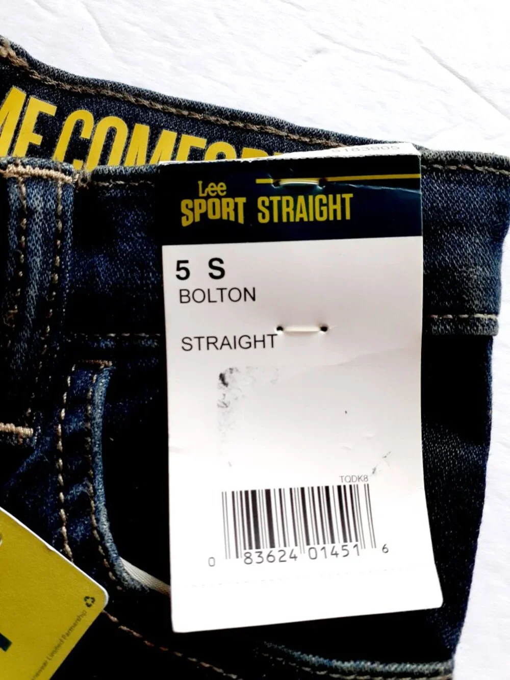 Lee Sport Boys Jeans Straight Adjustable Waist Extreme Comfort 5 Slim New